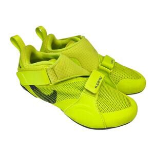 Nike SuperRep Cycle Training Shoes Womens Size 6 Green Fabric Cyber CJ0775-348